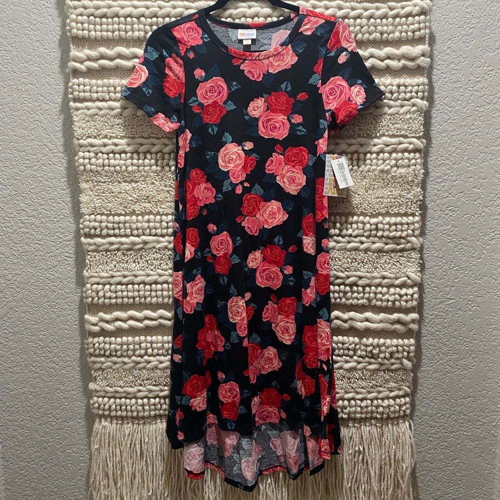 LuLaRoe Roses Carly NWT